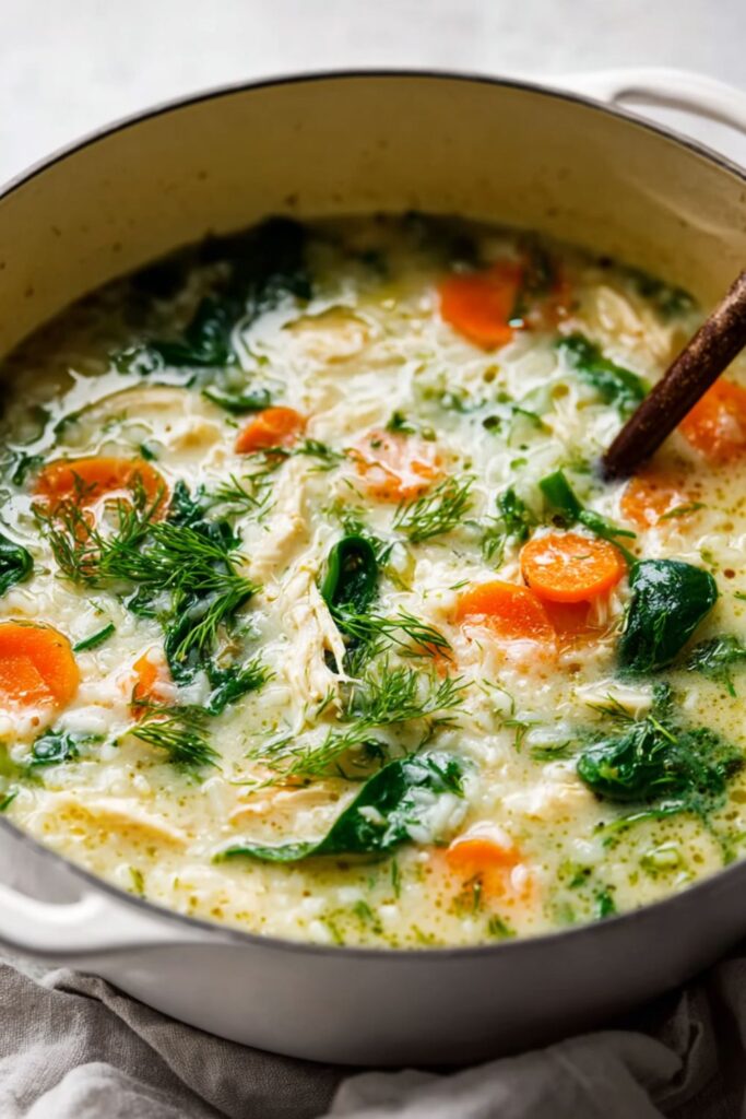 Low Acid Chicken And Rice Soup