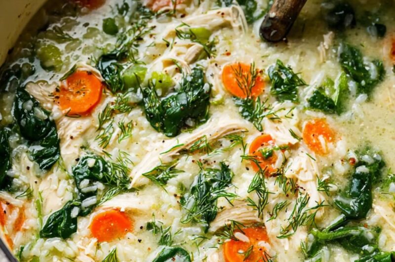 Low Acid Chicken And Rice Soup