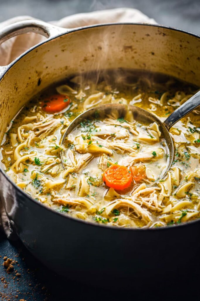 Low Acid Chicken Noodle Soup