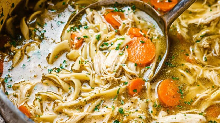 Low Acid Chicken Noodle Soup