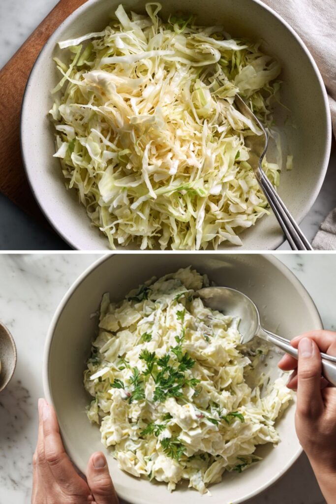 Low Acid Creamy Coleslaw