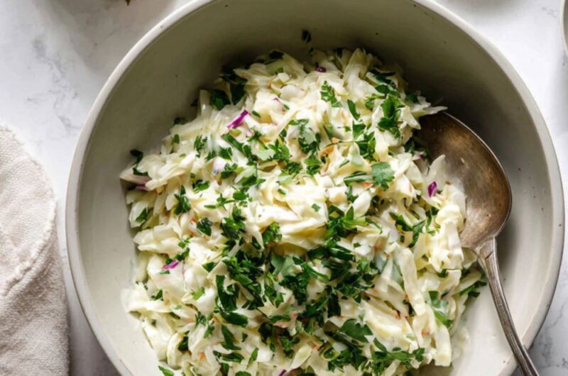 Low Acid Creamy Coleslaw