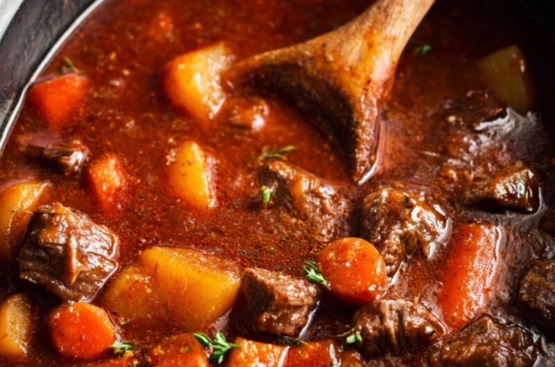 Low Acid Crockpot Beef Stew