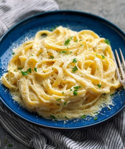 Low Acid Fettuccine Alfredo