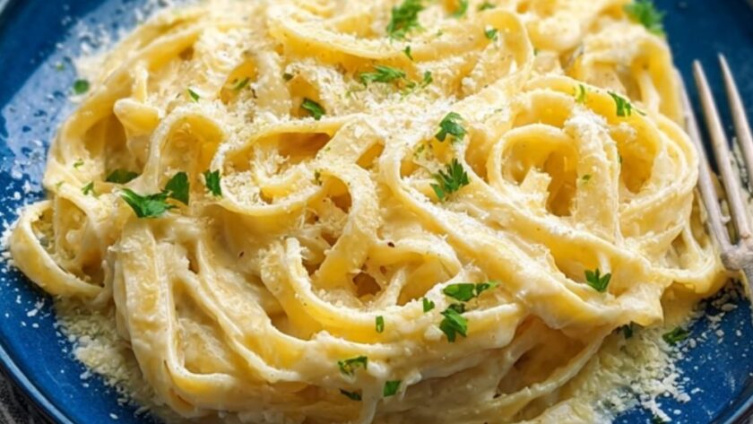 Low Acid Fettuccine Alfredo
