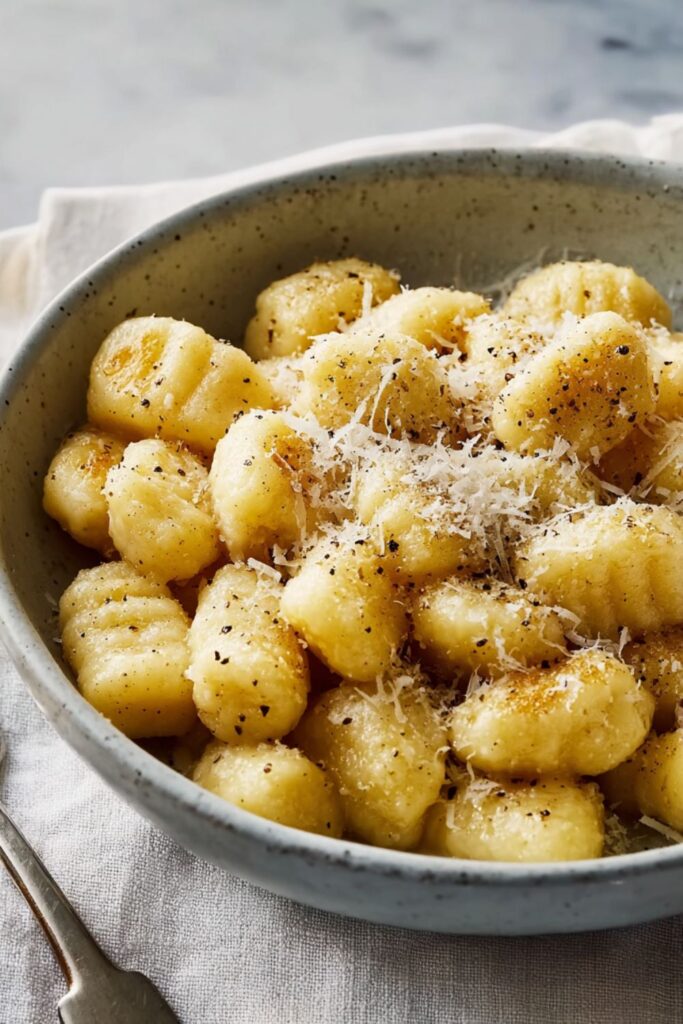 Low Acid Gnocchi With Sage Sauce