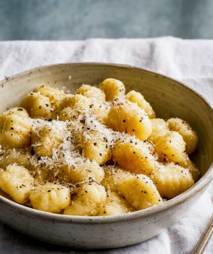 Low Acid Gnocchi With Sage Sauce
