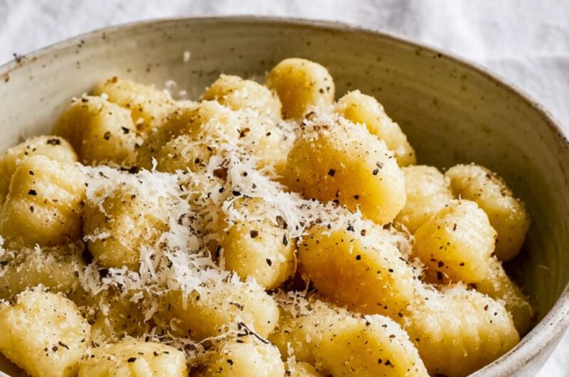 Low Acid Gnocchi With Sage Sauce