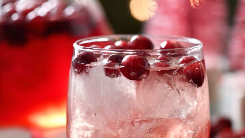 Low Acid Holiday Punch