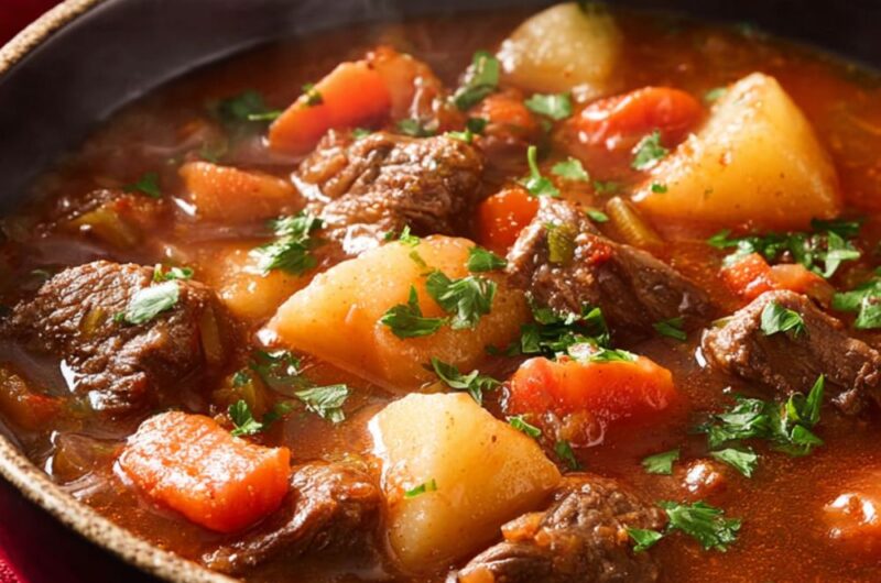 Low Acid Instant Pot Beef Stew
