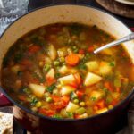 Low Acid Lentil-Free Vegetable Soup