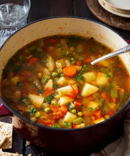 Low Acid Lentil-Free Vegetable Soup