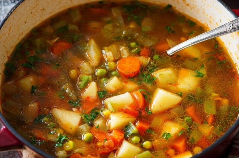 Low Acid Lentil-Free Vegetable Soup