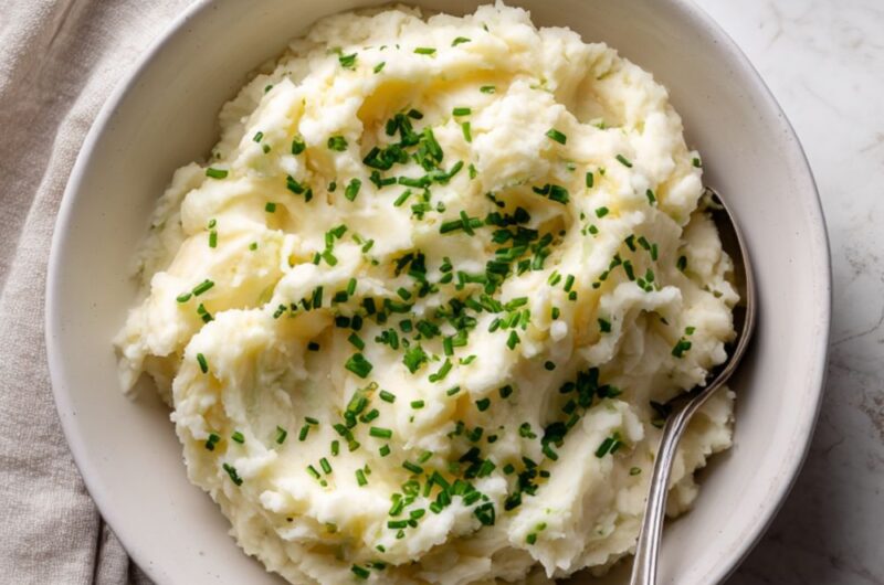 Low Acid Mashed Cauliflower