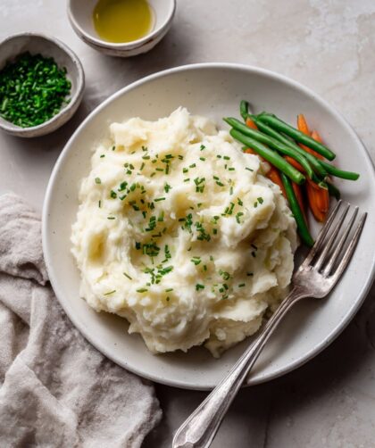 Low Acid Mashed Cauliflower