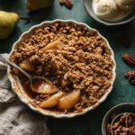 Low Acid Pear Crumble