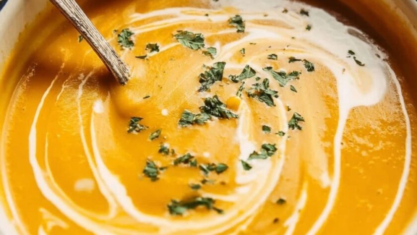 Low Acid Pumpkin Soup