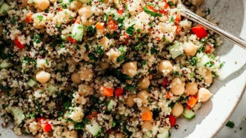 Low Acid Quinoa Salad