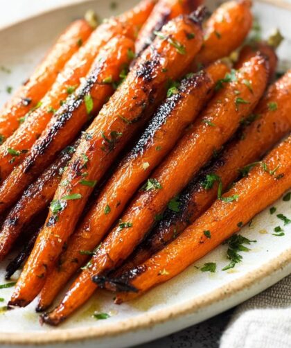 Low Acid Roasted Carrots