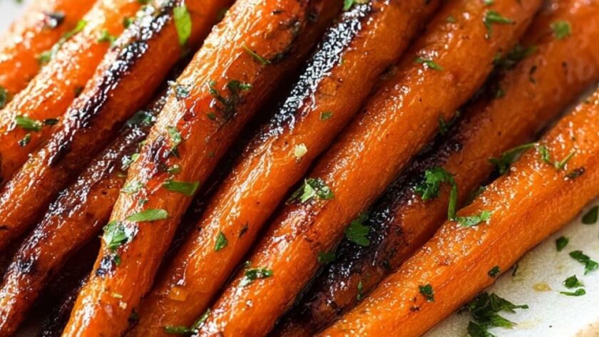 Low Acid Roasted Carrots