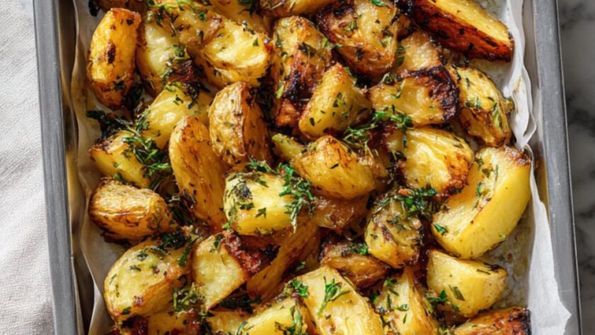 Low Acid Roasted Parsnips