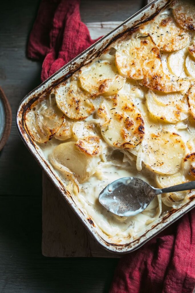 Low Acid Scalloped Potatoes