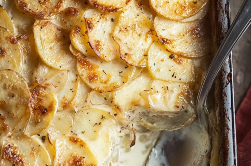 Low Acid Scalloped Potatoes