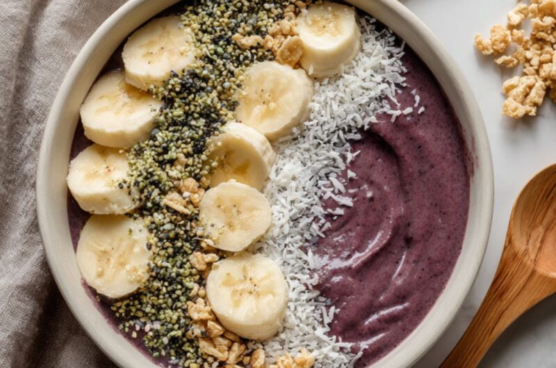 Low Acid Smoothie Bowl