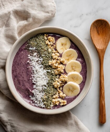 Low Acid Smoothie Bowl