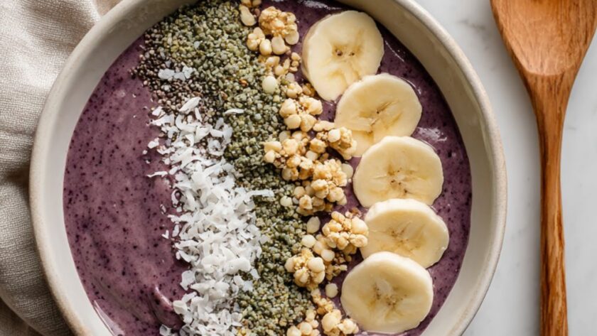 Low Acid Smoothie Bowl