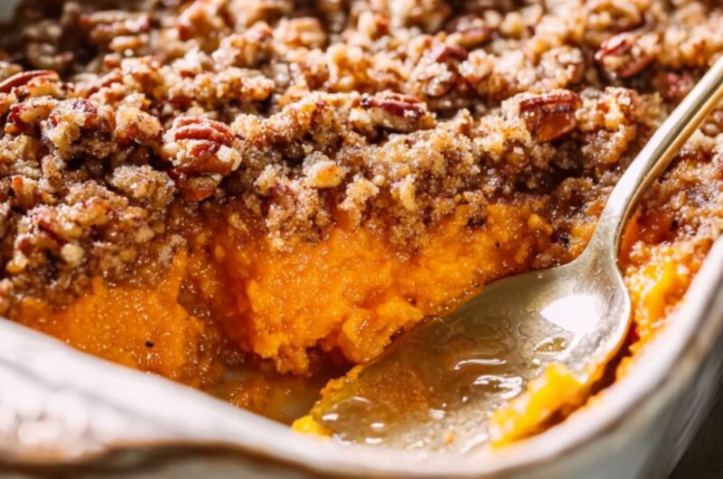 Low Acid Sweet Potato Casserole