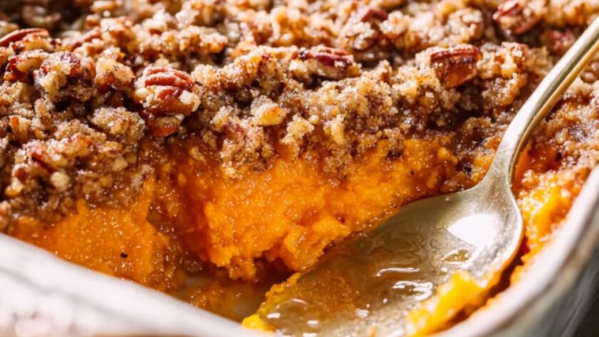 Low Acid Sweet Potato Casserole