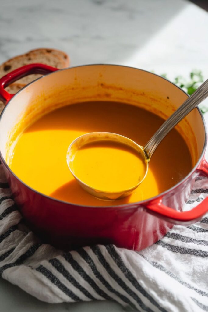Low Acid Sweet Potato Soup