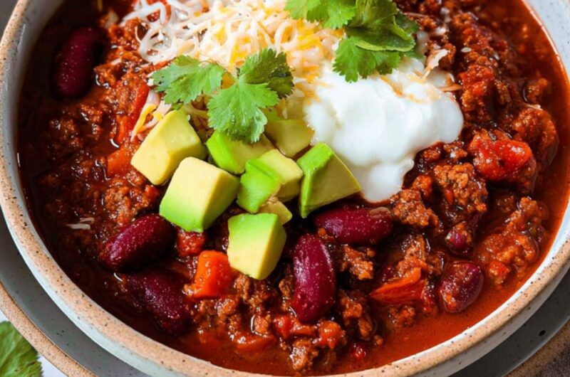 Low Acid Tomato-Free Chili