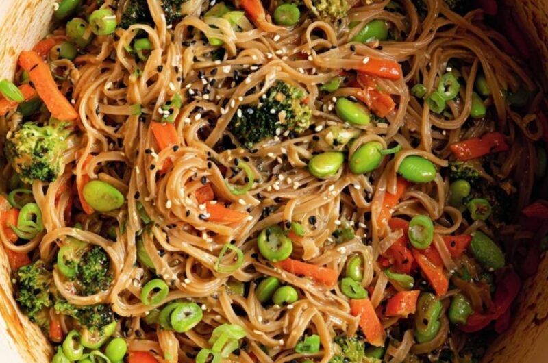 Low Acid Vegetable Stir Fry Noodles