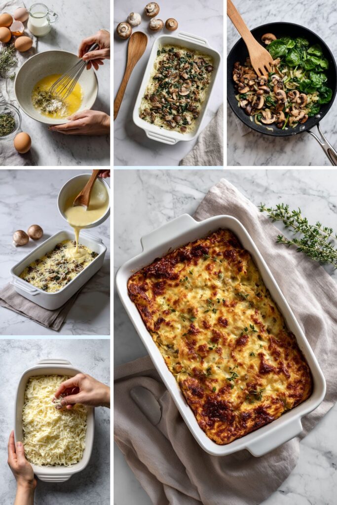 Low Acid Veggie Breakfast Casserole