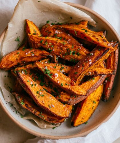 Low Histamine Air Fryer Sweet Potato Wedges