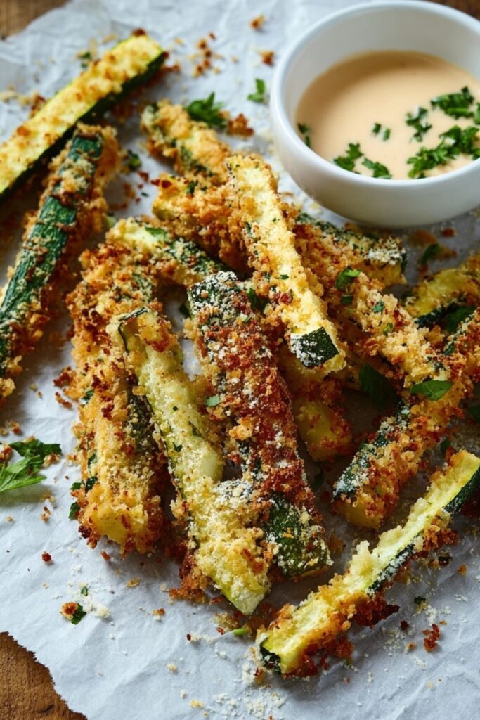 Low Histamine Air Fryer Zucchini Fries