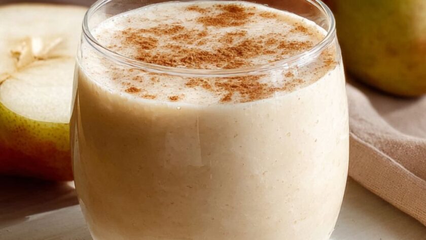 Low Histamine Apple Pear Smoothie
