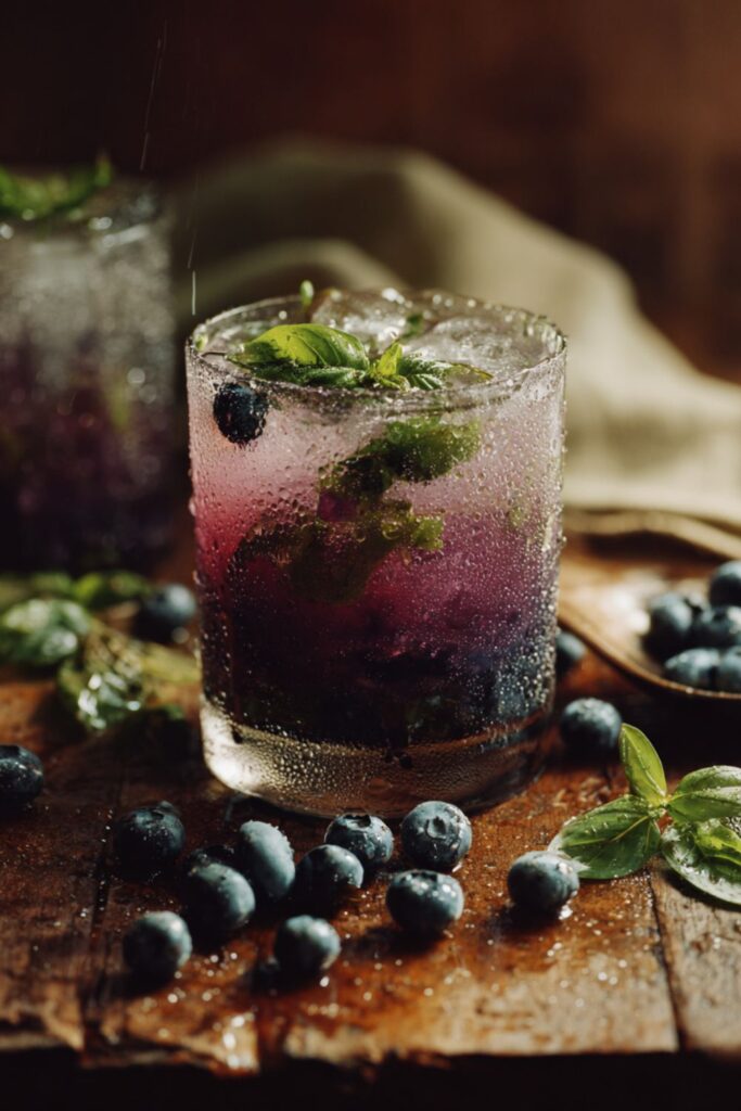 Low Histamine Blueberry Cooler
