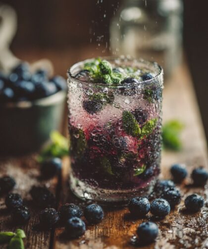 Low Histamine Blueberry Cooler