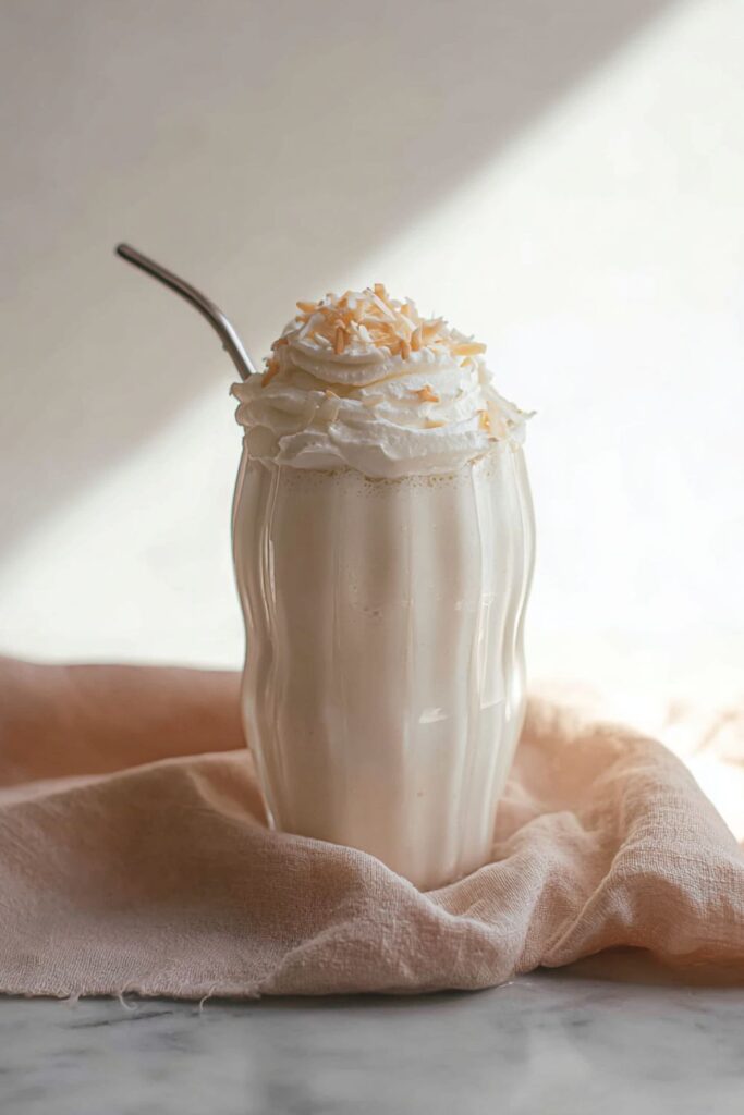Low Histamine Coconut Milkshake