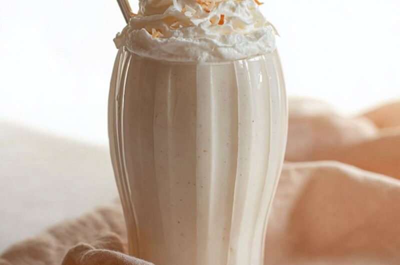 Low Histamine Coconut Milkshake