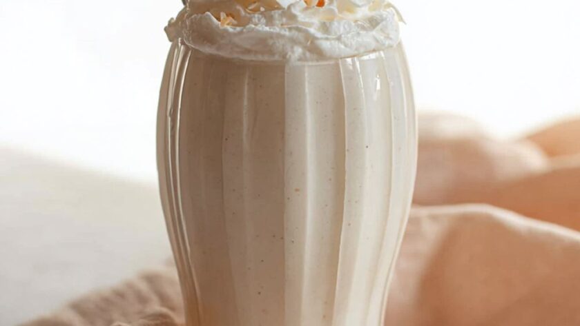 Low Histamine Coconut Milkshake