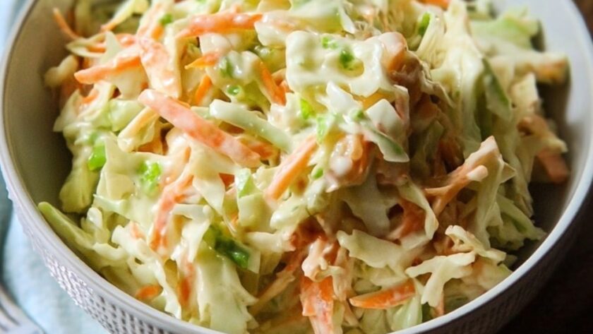 Low Histamine Coleslaw