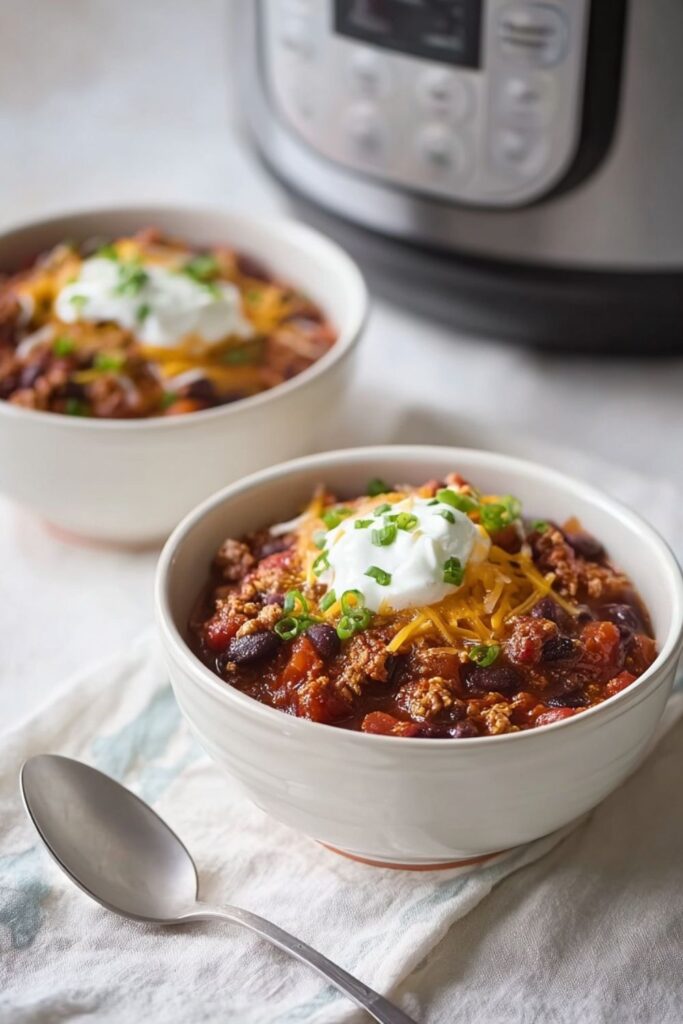 Low Histamine Instant Pot Turkey Chili