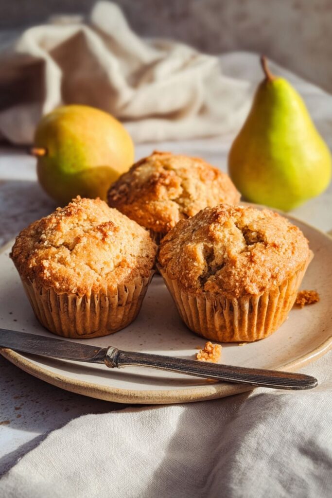 Low Histamine Pear Muffins