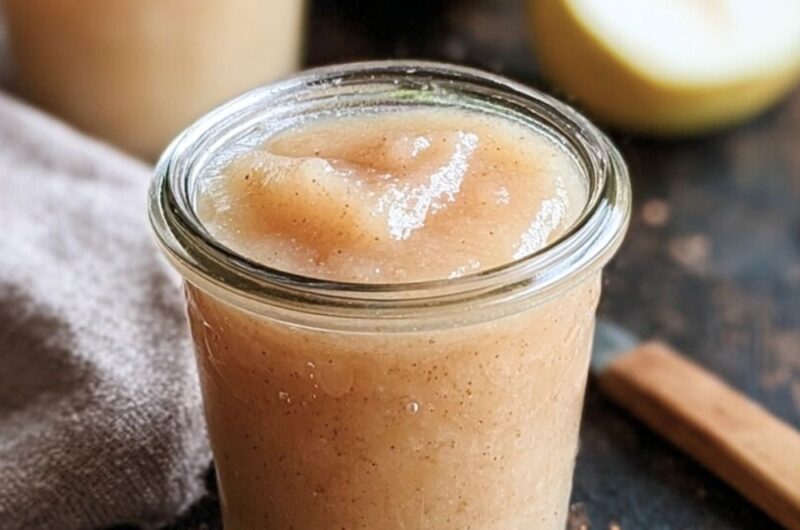 Low Histamine Pear Sauce