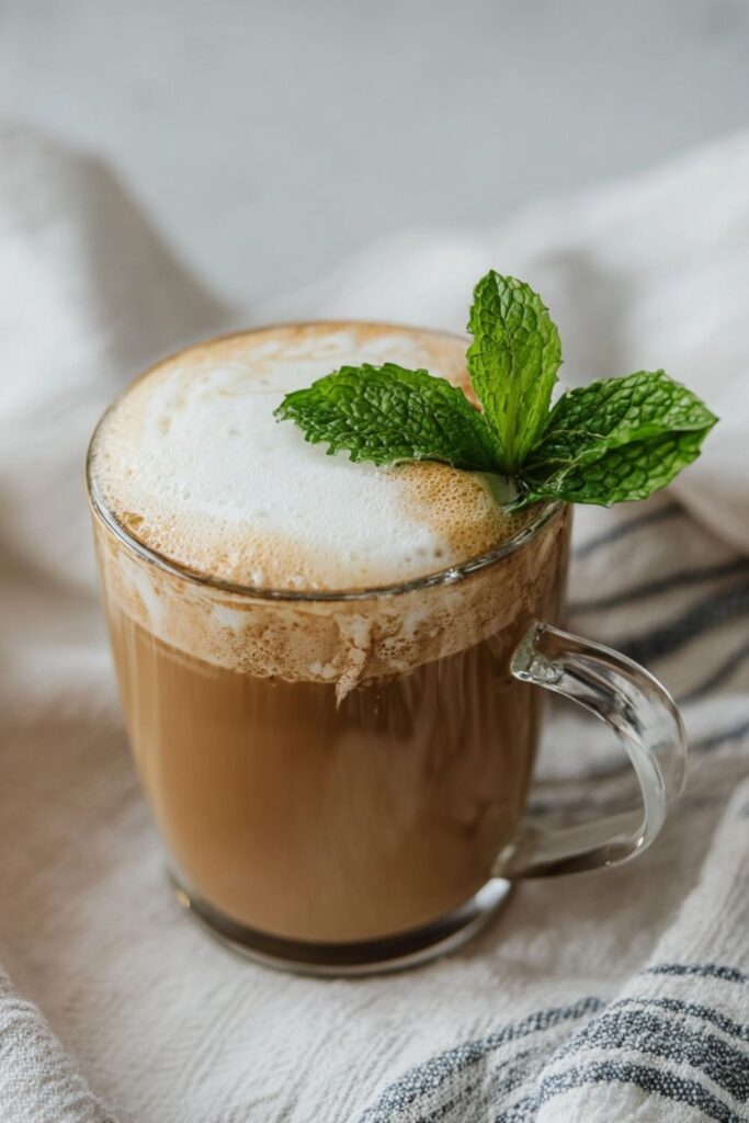 Low Histamine Peppermint Latte