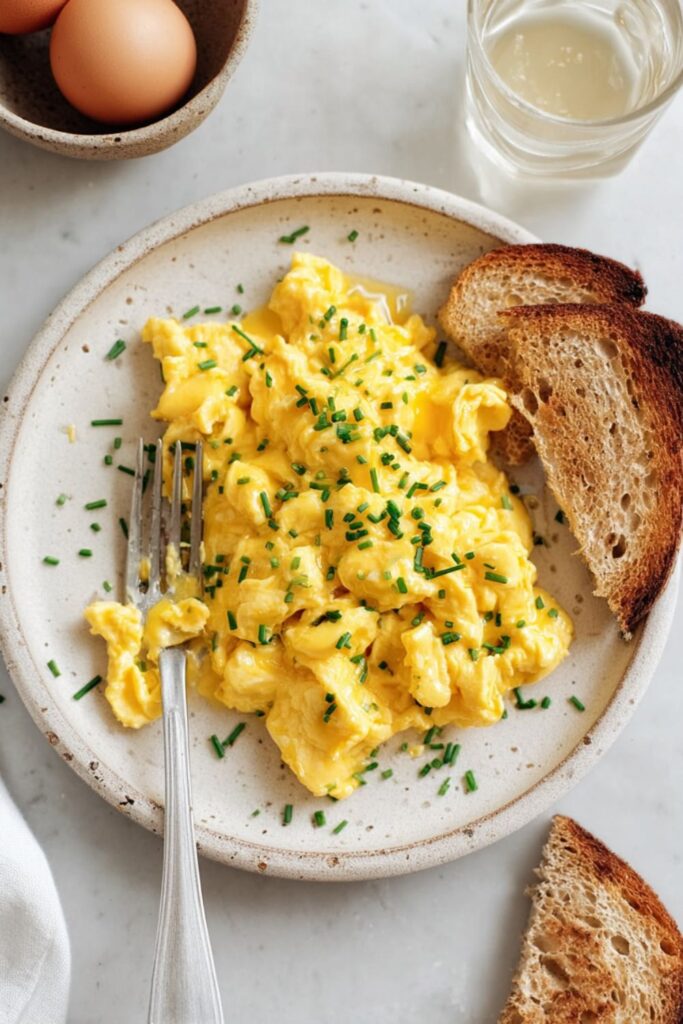 Low Histamine Scrambled Eggs